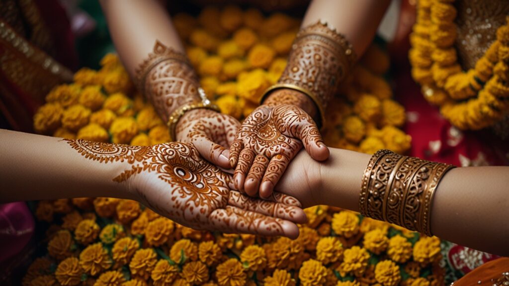 leonardo lightning xl amidst the intricate patterns of mehendi 3