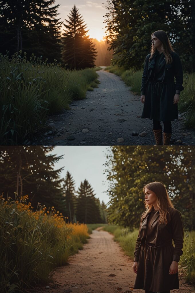 leonardo lightning xl beforeafter comparison of edited vs raw 3