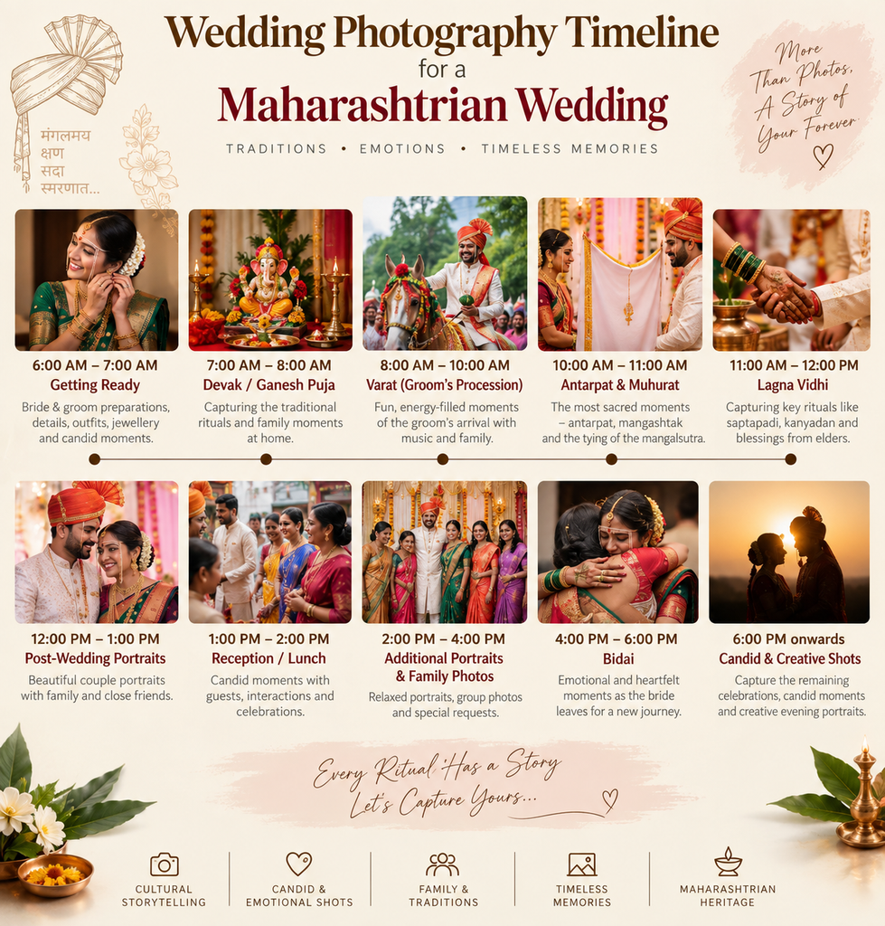 Maharashtrian Wedding Photography Checklist: A Complete Guide for Couples in Dhule 12 Wedding Photography