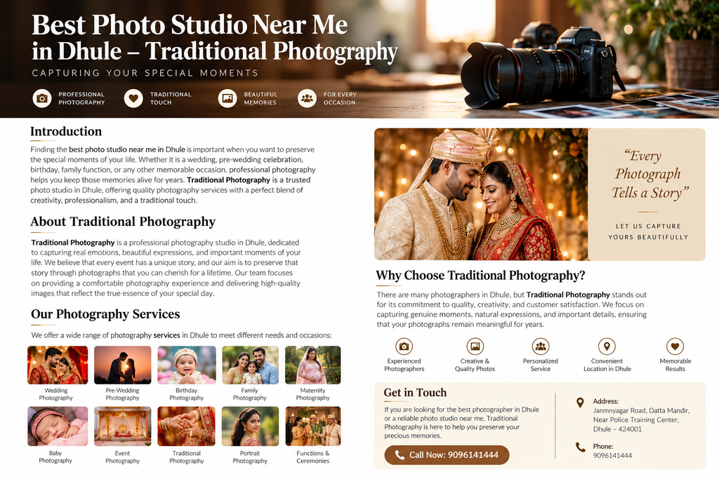 Photo Studio Near Me